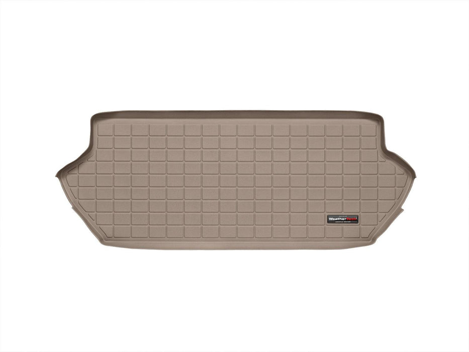 Weathertech 41257 - Cargo Liner Tan Behind Third Row Seating - Truck Part Superstore
