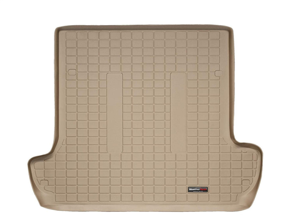 Weathertech 41258 - Cargo Liner Tan w/o Optional Shelf w/Third Seat - Truck Part Superstore