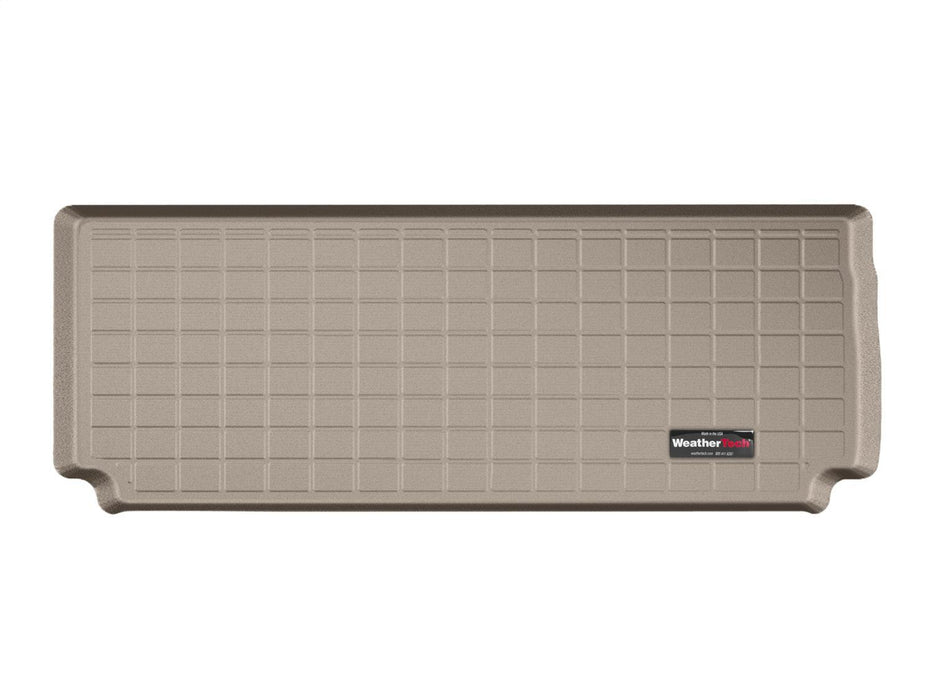 Weathertech 41263 - Cargo Liner Tan Behind Third Row Seating - Truck Part Superstore