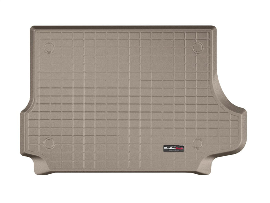 Weathertech 41273 - Cargo Liner Tan Behind 2nd Row Seating - Truck Part Superstore