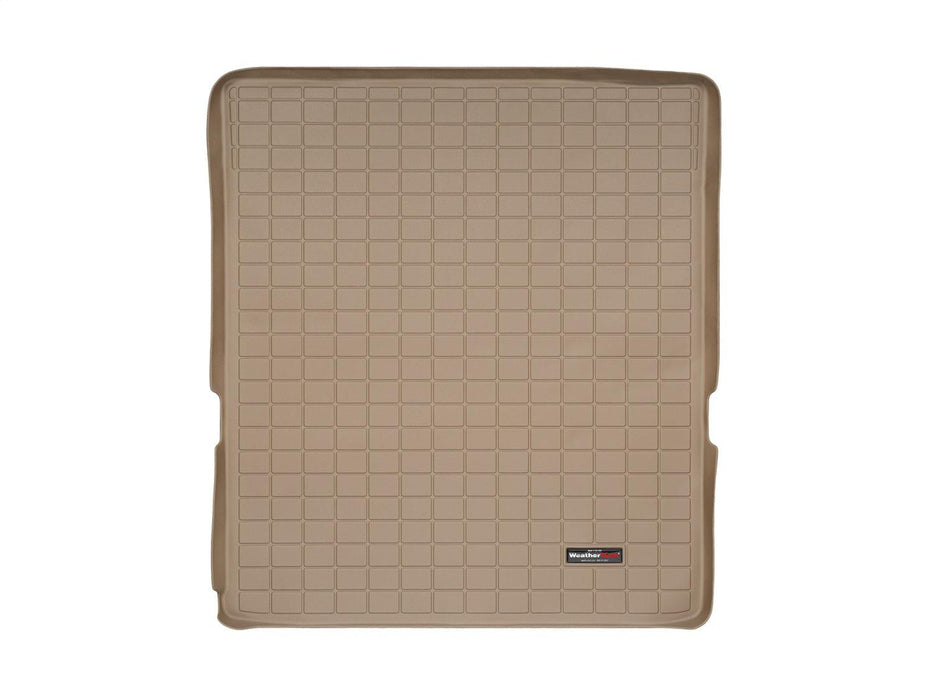 Weathertech 41471 - Cargo Liner Tan Behind 2nd Row Seating - Truck Part Superstore