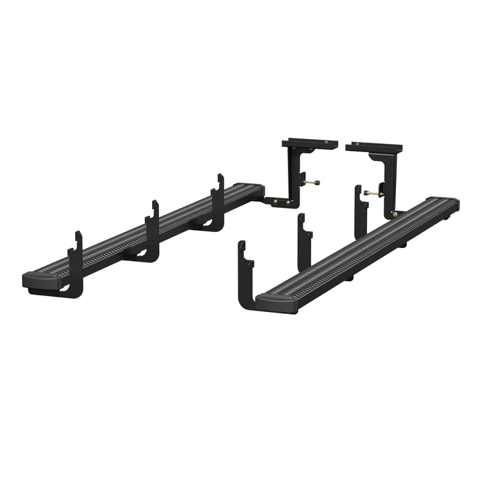 LUVERNE 415098-401733 Grip Step 7" x 98" Aluminum W2W Running Boards, Select Ford F-250, F-350, F-450 - Truck Part Superstore