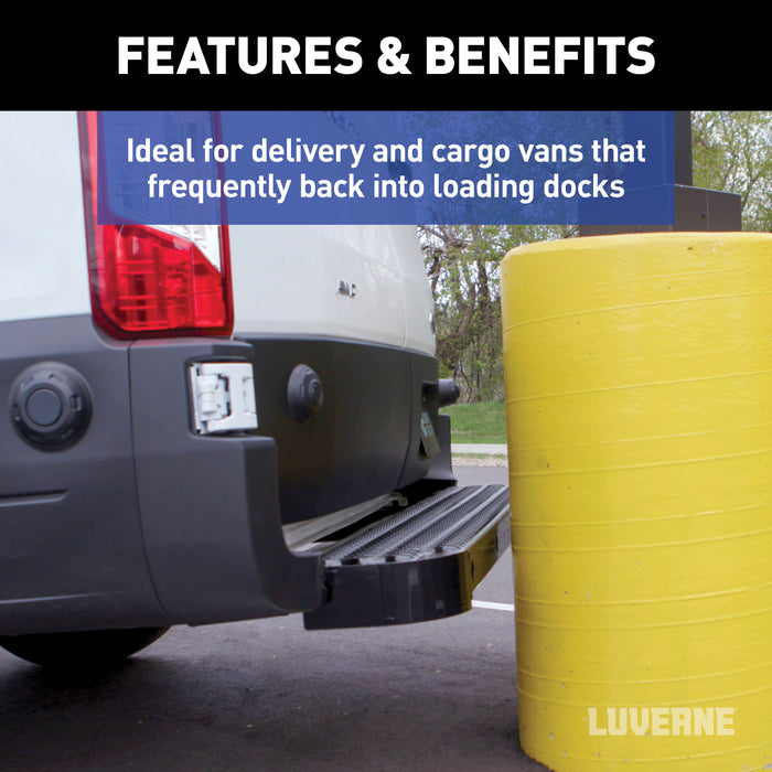 LUVERNE 415358-571503-0 Impact Shock-Absorbing Rear Bumper Step Fleet Kit, Select Ram ProMaster - Truck Part Superstore