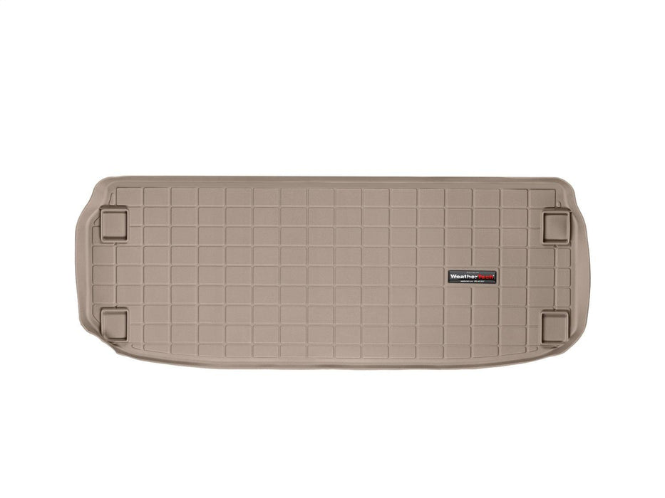 Weathertech 41587 - Cargo Liner Tan Behind Third Row Seating - Truck Part Superstore