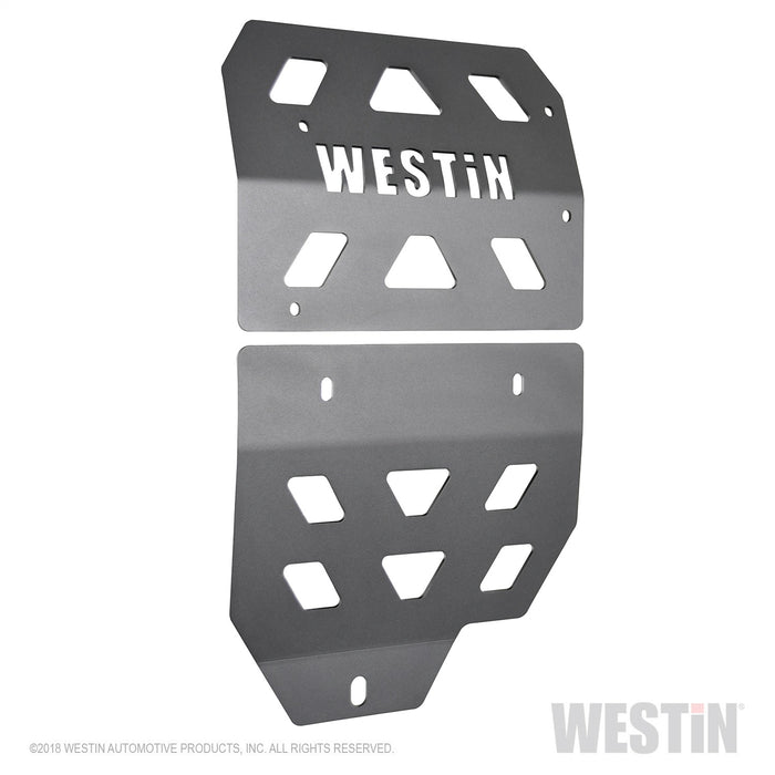 Westin 42-21075 Transmission Pan Skid Plate; Incl. Hardware; Textured Black; - Truck Part Superstore