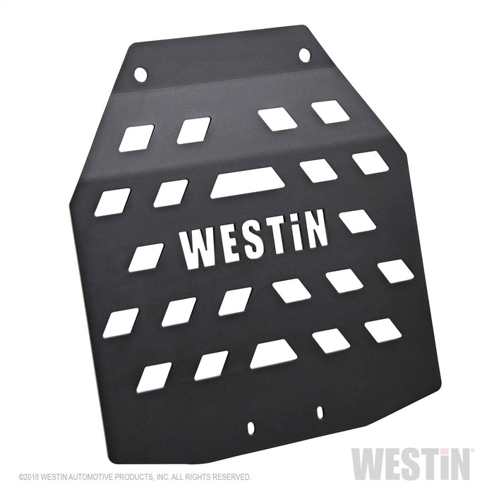 Westin 42-21085 Transfer Case Skid Plate; Textured Black Finish; - Truck Part Superstore