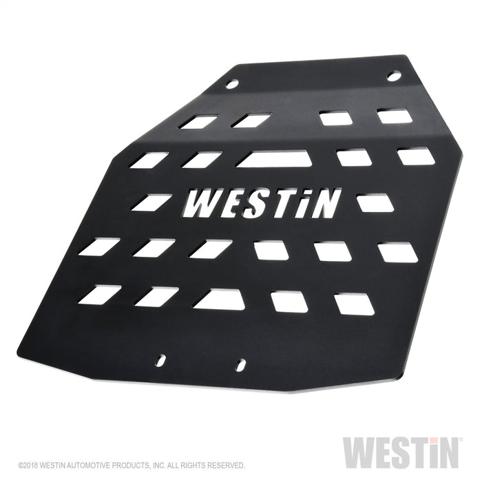 Westin 42-21085 Transfer Case Skid Plate; Textured Black Finish; - Truck Part Superstore