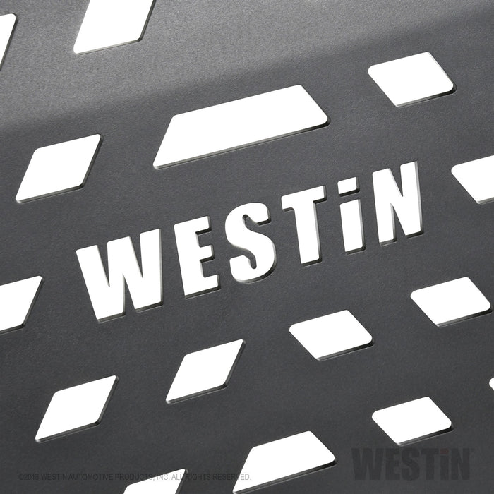 Westin 42-21085 Transfer Case Skid Plate; Textured Black Finish; - Truck Part Superstore
