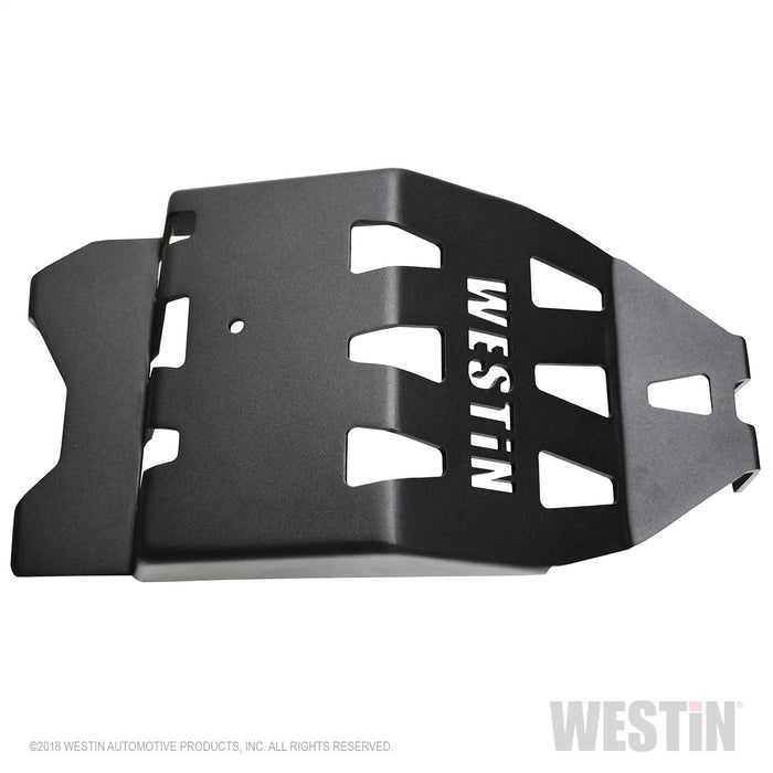 Westin 42-21095 Oil Pan Skid Plate; Incl. Hardware; Textured Black; - Truck Part Superstore