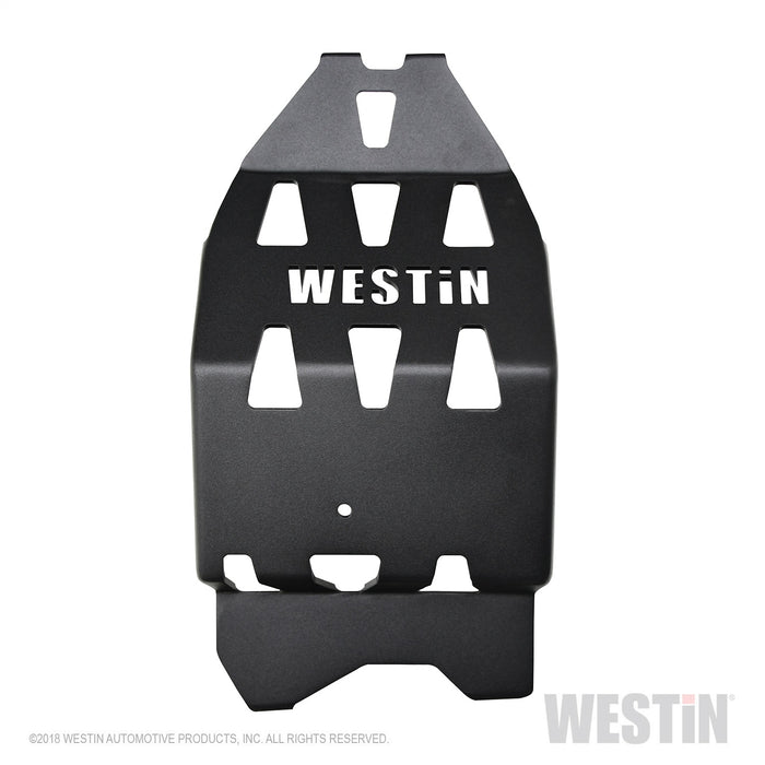 Westin 42-21095 Oil Pan Skid Plate; Incl. Hardware; Textured Black; - Truck Part Superstore