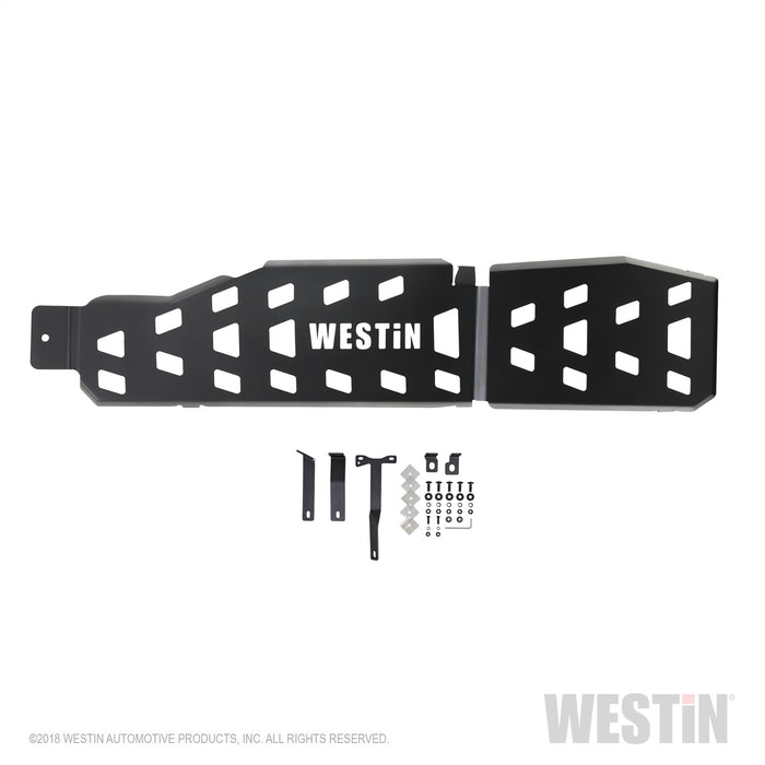 Westin 42-21115 Gas Tank Skid Plate; Textured Black; - Truck Part Superstore