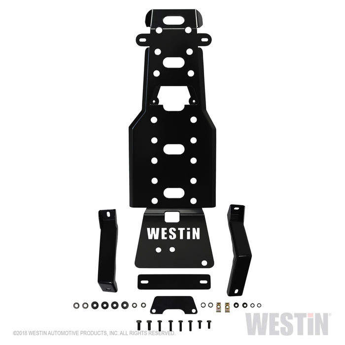 Westin 42-21125 Transmission Pan Skid Plate; Textured Black; - Truck Part Superstore
