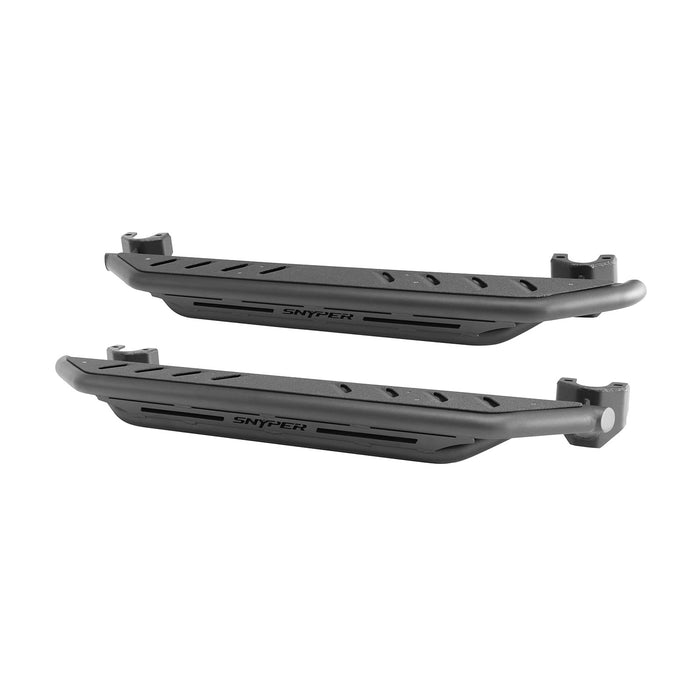 Westin 42-6005 Triple Tube Rock Rail Steps; Textured Black Finish; - Truck Part Superstore