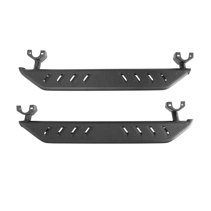 Westin 42-6005 Triple Tube Rock Rail Steps; Textured Black Finish; - Truck Part Superstore