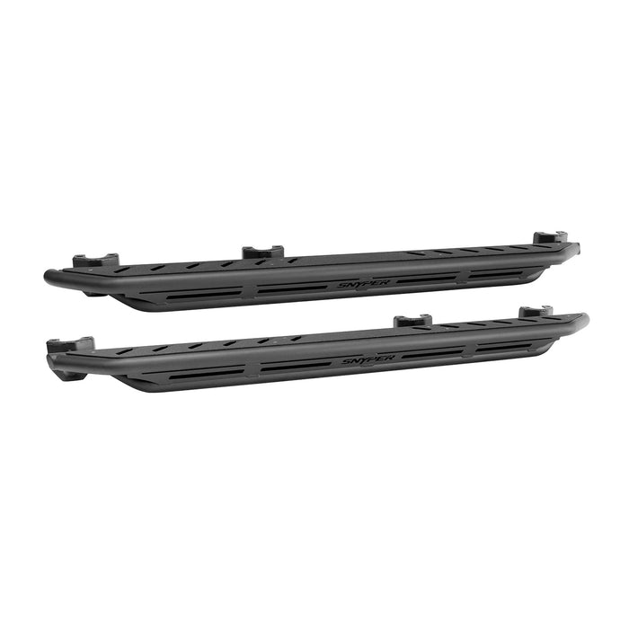 Westin 42-6015 Triple Tube Rock Rail Steps; Textured Black Finish; - Truck Part Superstore
