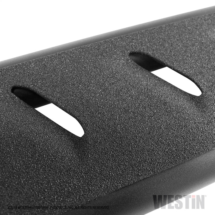 Westin 42-6025 Triple Tube Rock Rail Steps; Textured Black Finish; - Truck Part Superstore