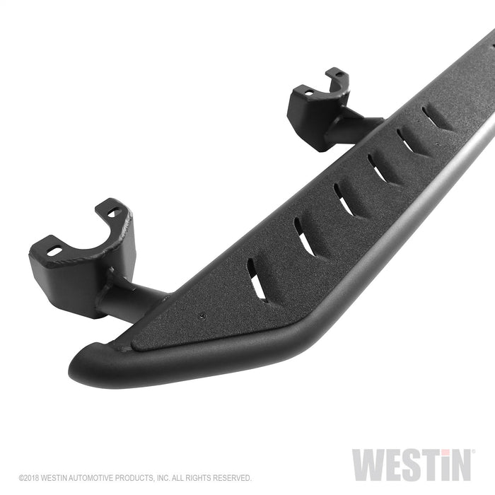 Westin 42-6025 Triple Tube Rock Rail Steps; Textured Black Finish; - Truck Part Superstore