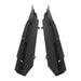 Westin 42-7005 Rock Slider Steps; Black Steel; - Truck Part Superstore