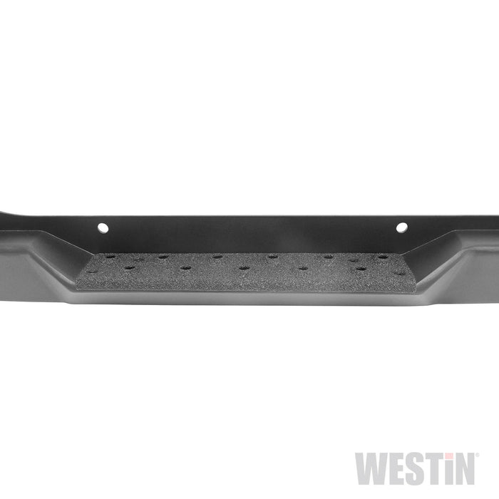 Westin 42-7015 Rock Slider Steps; Black Steel; - Truck Part Superstore