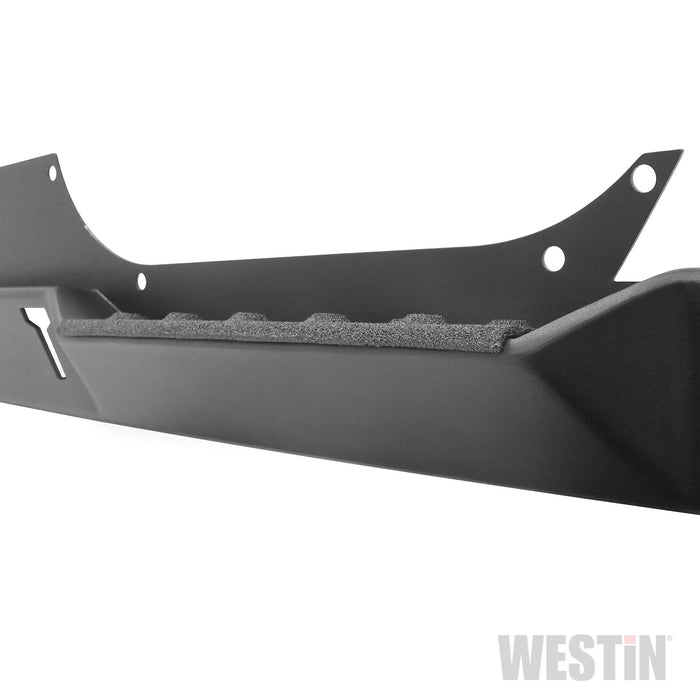 Westin 42-7015 Rock Slider Steps; Black Steel; - Truck Part Superstore