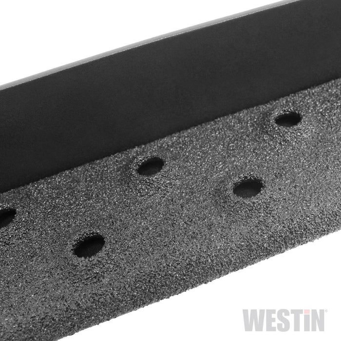 Westin 42-7015 Rock Slider Steps; Black Steel; - Truck Part Superstore