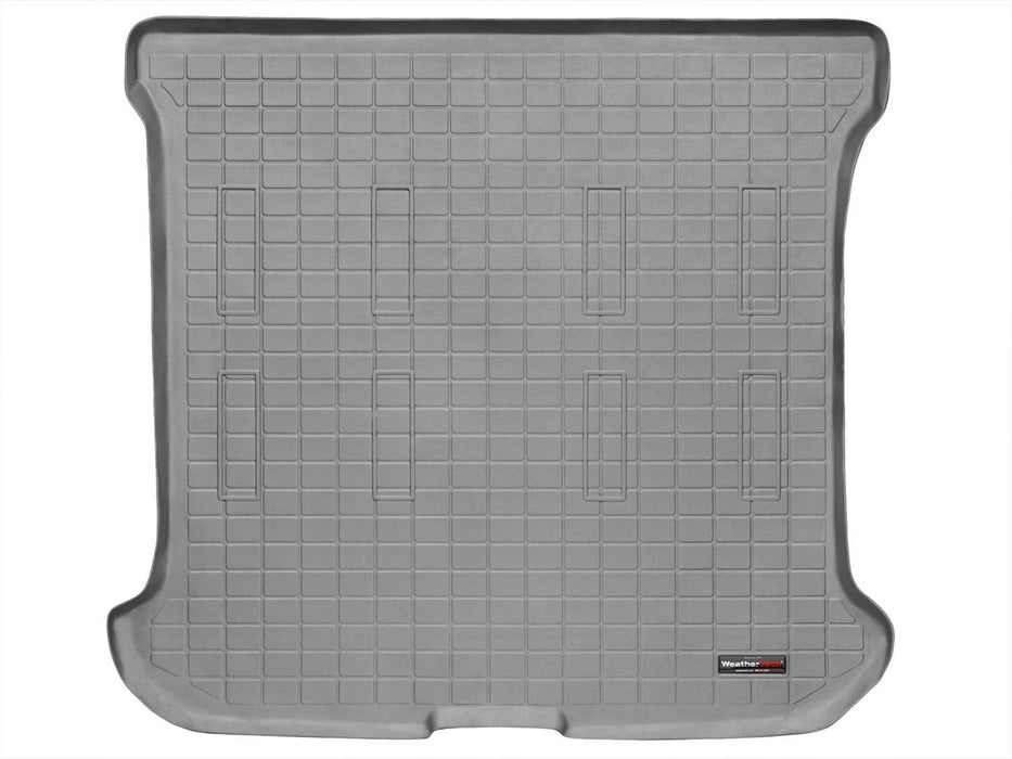 Weathertech 42191 - Cargo Liner Gray Behind 2nd Row Seating Fits Vehicles w/Swivel-N-Go Seats - Truck Part Superstore