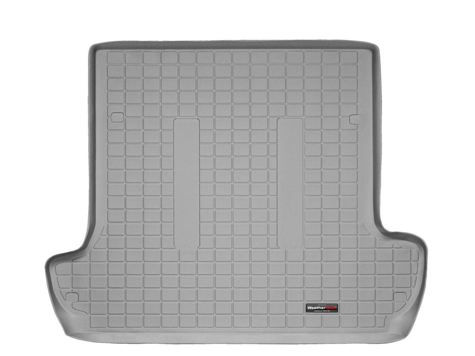 Weathertech 42258 - Cargo Liner Gray w/o Optional Shelf w/Third Seat - Truck Part Superstore