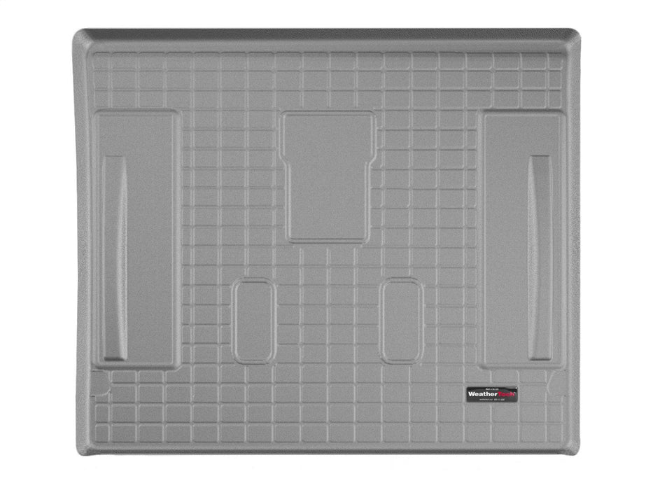 Weathertech 42306 - Cargo Liner Gray Behind 2nd Row Seating w/Third - Truck Part Superstore