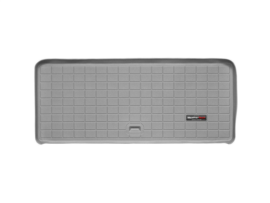Weathertech 42411 - Cargo Liner Gray Behind Third Row Seating - Truck Part Superstore