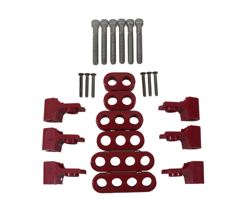 Taylor Cable 42521 V8 Horizontal Wire Loom Kit - Truck Part Superstore