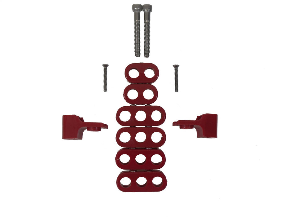Taylor Cable 42525 V6 Horizontal Wire Loom Kit - Truck Part Superstore