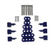 Taylor Cable 42560 V8 Horizontal Wire Loom Kit - Truck Part Superstore