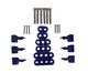 Taylor Cable 42560 V8 Horizontal Wire Loom Kit - Truck Part Superstore