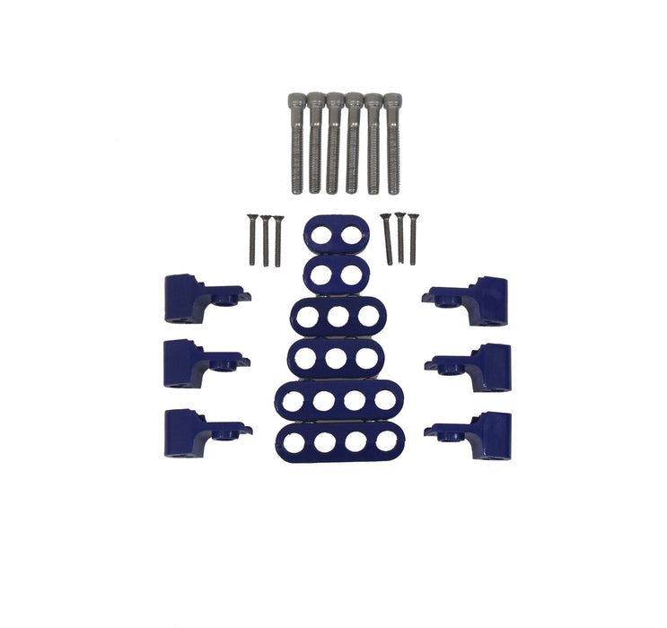 Taylor Cable 42561 V8 Horizontal Wire Loom Kit - Truck Part Superstore