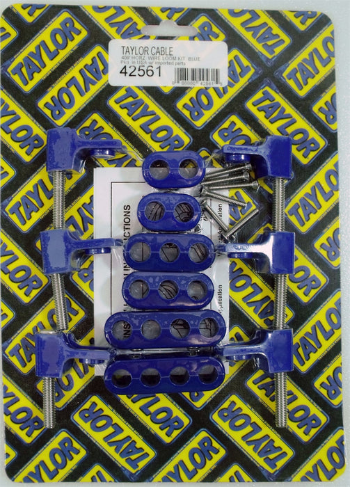Taylor Cable 42561 V8 Horizontal Wire Loom Kit - Truck Part Superstore