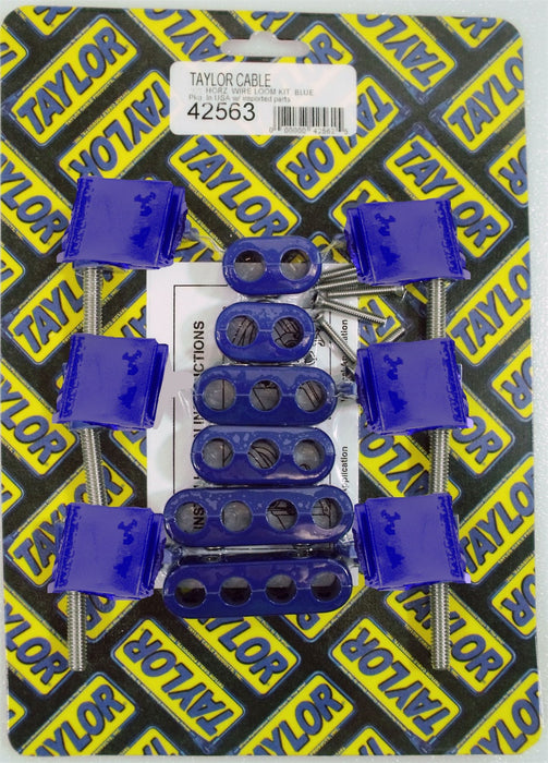 Taylor Cable 42563 V8 Vertical Wire Loom Kit - Truck Part Superstore
