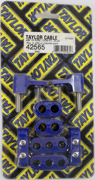 Taylor Cable 42565 V6 Horizontal Wire Loom Kit - Truck Part Superstore