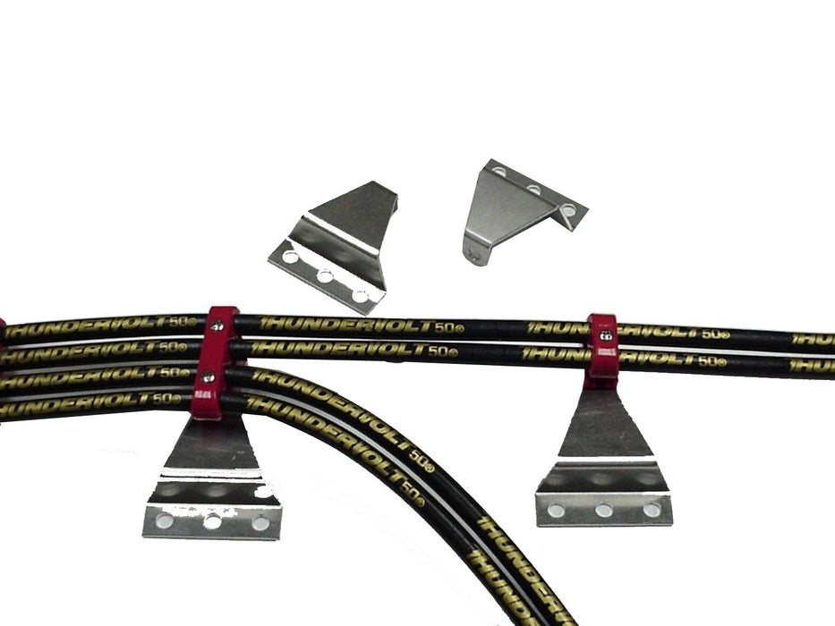 Taylor Cable 42600 Aluminum Side Mount Brackets; 4 Brackets; - Truck Part Superstore