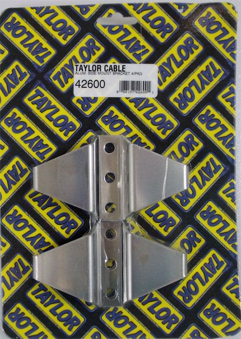 Taylor Cable 42600 Aluminum Side Mount Brackets; 4 Brackets; - Truck Part Superstore