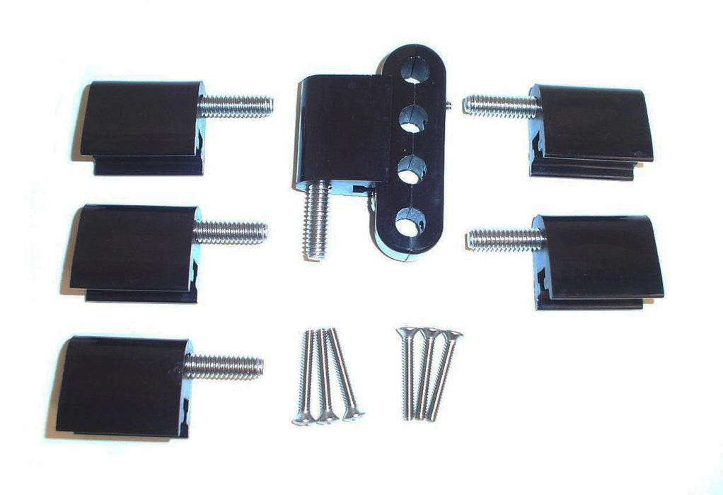 Taylor Cable 42706 Spark Plug Wire Separator Bracket; Vertical; 6 Per Package; Black; - Truck Part Superstore