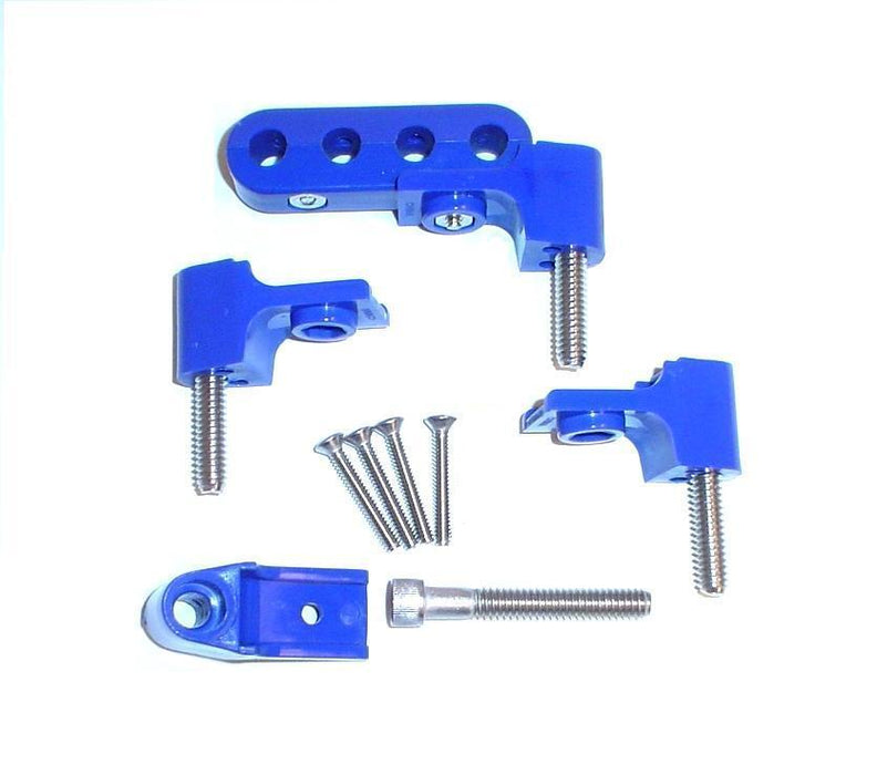 Taylor Cable 42761 Spark Plug Wire Separator Bracket; Horizontal; 4 Per Package; Blue; - Truck Part Superstore