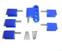 Taylor Cable 42766 Spark Plug Wire Separator Bracket; Vertical; 6 Per Package; Blue; - Truck Part Superstore