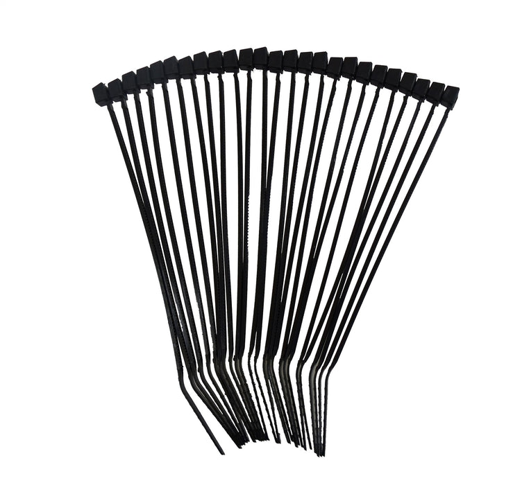 Taylor Cable 42980 Cable Wire Ties; 4 in. Length; Black; 25 Per Package; - Truck Part Superstore