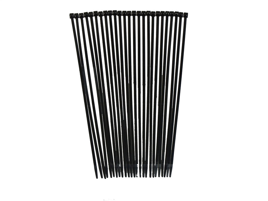 Taylor Cable 43002 Cable Wire Ties; 8 in. Length; Black; 25 Per Package; - Truck Part Superstore