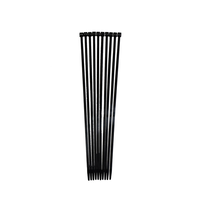 Taylor Cable 43003 Cable Wire Ties; 8 in. Length; Black; 10 Per Package; - Truck Part Superstore