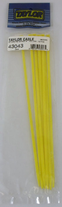 Taylor Cable 43043 Cable Wire Ties; 8 in. Length; Yellow; Package Of 10; - Truck Part Superstore