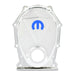 ProForm 440-216 MOPAR Omega M Emblem Timing Chain Cover Chrome Finish Proform - Truck Part Superstore