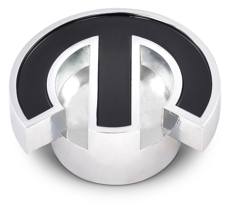 ProForm 440-338 Deluxe Air Cleaner Center Nut MOPAR Omega Style Chrome w/Black Proform - Truck Part Superstore