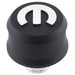 ProForm 440-440 Slant-Edge Aluminum Push-In Air Breather Cap Black Crinkle Finish Raised Machined Mopar Emblem Proform - Truck Part Superstore