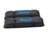 ProForm 440-811 Engine Valve Covers Steel Black Crinkle Mopar Emblem B/RB/Big Block Engines Proform - Truck Part Superstore